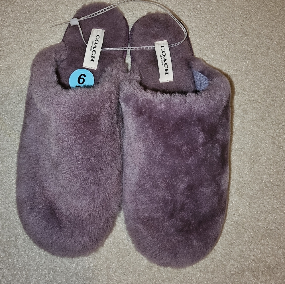 Coach zennie slippers